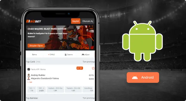 bizbet apk indir android